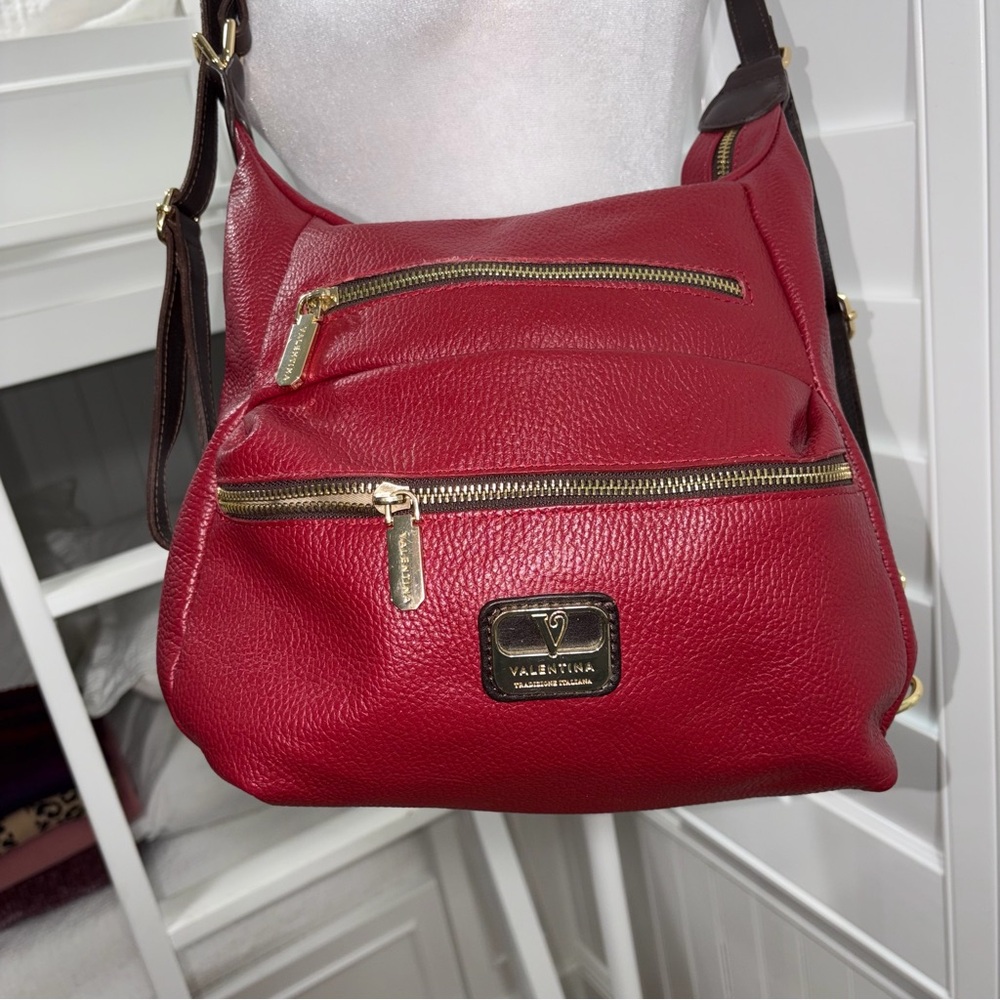 Valentina Tradizione Italiana convertible backpack shoulder bag